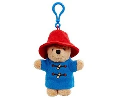 Rappa Rainbow Paddington Plush Key Chain