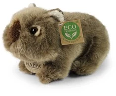 Rappa - Realistic Plush Wombat 20 cm Eco-Friendly