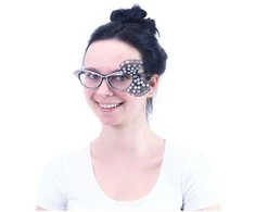 Rappa Retr glasses with ribbon for adults