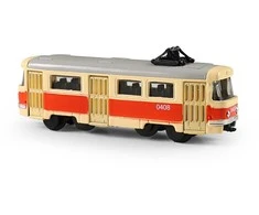 Rappa Retro metalinis mini tramvajus 8,5 cm