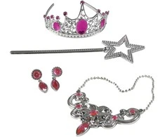Rappa Rožinė princess set with accessories