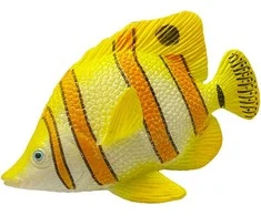 Rappa Ryba gumová žlutá 10 cm