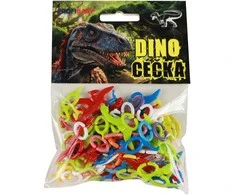 Rappa Small plastikas letters DINO 150 pcs