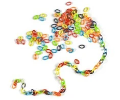 Rappa Small plastikas letters retro 150 pcs