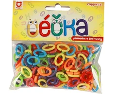 Rappa Small plastikas letters retro 150 pcs