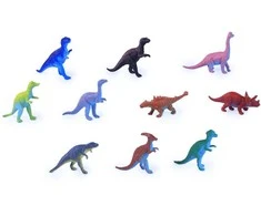 Rappa the dinosaurs, 10 pcs in a package