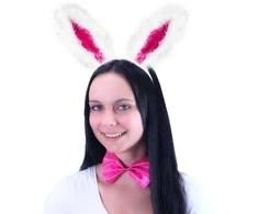 Rappa the ears of a hare + bow tie