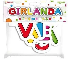 Rappa popierinė girlianda - VÍTÁME VÁS