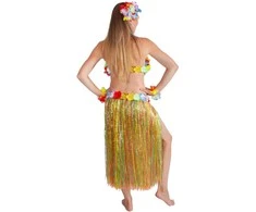 Rappa sijonas Hawaii, suaugęs, 72 cm, spalvotas