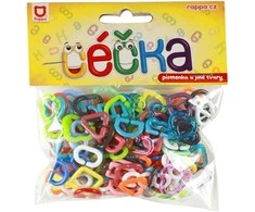 Rappa the small plastikas letters 150 pcs