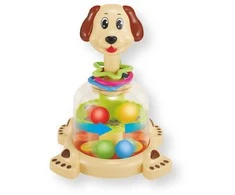 Rappa Toy with balls dog