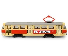 Rappa Tramvajaus pranešimai apie stoteles čekų kalba, 28 cm BRNO