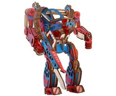 Rappa Medinis 3D dėlionės kostiumas „Woodcraft“