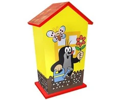 Rappa Wooden money box with Mole