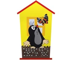 Rappa Wooden money box with Mole