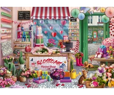 Ravensburger Dėlionė 1000 vnt. - Gėlių parduotuvė