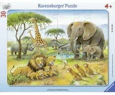 Ravensburger Dėlionė 30 vnt. - Laukiniai gyvūnai