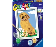 Ravensburger Paint by Numbers Friendly Retriever