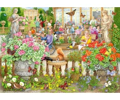 Ravensburger Dėlionė 1000 vnt. - Sodo kavinė