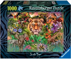 Ravensburger Dėlionė 1000 vnt. - Džiunglių tigras