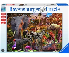 Dėlionė Ravensburger Puzzle 3000 pc African Animal World