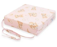 Čiužinys Sėdynės pagalvėlė vaikiška kėdutė New Baby BASIC Bear rožinė