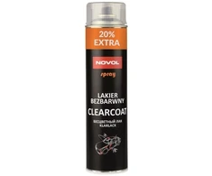 Skaidrus aerozolinis lakas SPRAY CLEARCOAT 600ml │Novol
