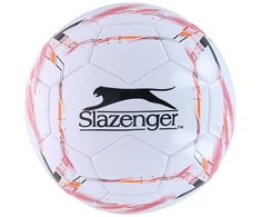 Slazenger - Futbolo dydis 5 (balta / raudona)