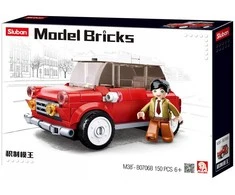 Sluban mini automobilis, 150 detalių