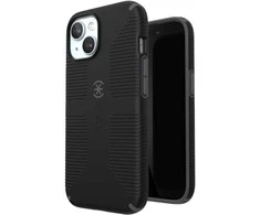 Dėklas Speck Candyshell Grip MagSafe - iPhone 17e / 16e / 15 / 14 / 13 Case (Juodas / Slate Gray)