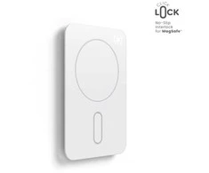 „Speck Everywhere“ laikiklis + „ClickLock“ – magnetinis „MagSafe“ laikiklis (baltas)