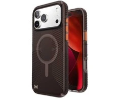 „Speck Presidio Lux Grip MagSafe“ dėklas, skirtas „iPhone 17 Pro Max“ (prabangaus atspalvio matinis / oranžinis)