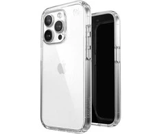 Speck Presidio Perfect-Clear – iPhone 15 Pro dėklas (skaidrus)