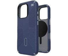 Dėklas Speck Presidio2 Grip ClickLock &amp; MagSafe do iPhone 16 Pro tamsiai mėlyna