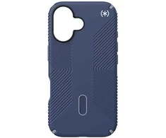 Dėklas Speck Presidio2 Grip ClickLock &amp; MagSafe do iPhone 16 tamsiai mėlyna
