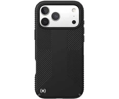 „Speck Presidio2 Grip MagSafe“ dėklas, skirtas „iPhone 17 Pro Max“ (juodas / pilkas / baltas)