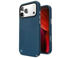 Dėklas Speck Presidio2 Grip MagSafe - Apple iPhone 17 Pro Max Case Deep Sea/Sidabrinis Metallic