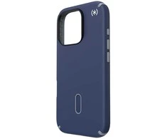 Speck Presidio2 Pro ClickLock &amp; MagSafe – dėklas, skirtas iPhone 16 Pro (pakrantės mėlyna / dulkių pilka / balta)