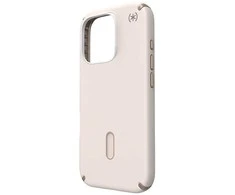 Speck Presidio2 Pro ClickLock &amp; MagSafe – iPhone 16 Pro dėklas (balintas kaulas / „Heirloom Gold“ / Hazel Brown)