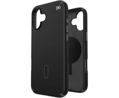Speck Presidio2 Pro ClickLock &amp; MagSafe – dėklas, skirtas iPhone 16 Plus (juodas / šiferio pilkas / baltas)