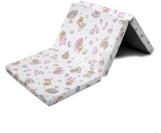 Mexen Sulankstomas čiužinys lovelei New Baby STANDARD 120x60x5 cm koala rožinis