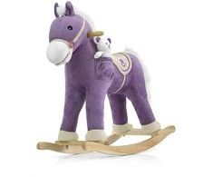Supamasis arkliukas su melodija Milly Mally Pony violetinė