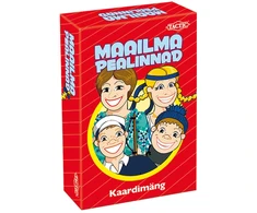 Tactic Taktika žaidimo kortos Pasaulio sostinės