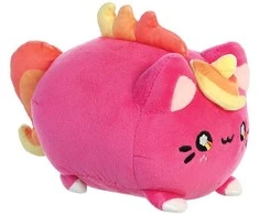 Symag Tasty Peach - pliušinis talismanas 18 cm Berry Sunset Meowchi