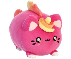 Symag Tasty Peach - pliušinis talismanas 18 cm Berry Sunset Meowchi