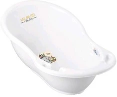 Tega Anatominė vonia su nutekėjimu 86 cm Wild &amp; Free dramblio baltumo