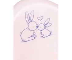 Tega Kūdikių puodukas Bunny rožinis