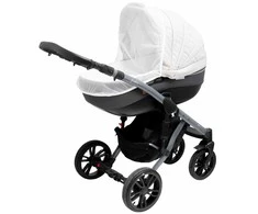 Tinklelis nuo uodų vežimėliui New Baby Basic baltas