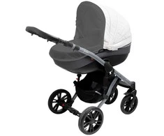 Tinklelis nuo uodų vežimėliui New Baby Basic juodas