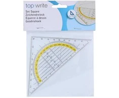 Topwrite - Geometrinis trikampis 3in1 14 cm